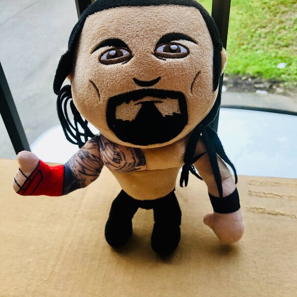 WWE Roman Reigns 9” Plush Figure Wrestling Superstar Soft Toy Collector’s Item - Picture 2 of 5